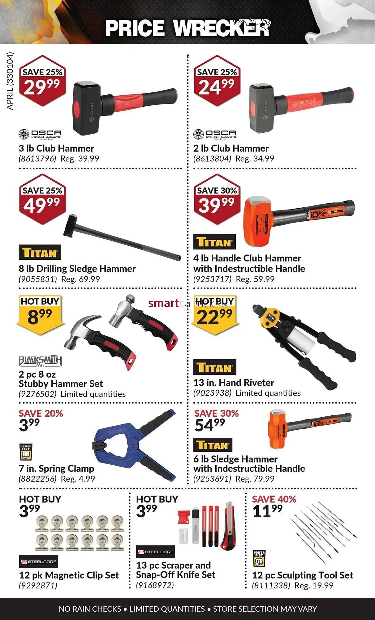 Princess Auto flyer from April 1 to April 30 2025 - flyer page 29