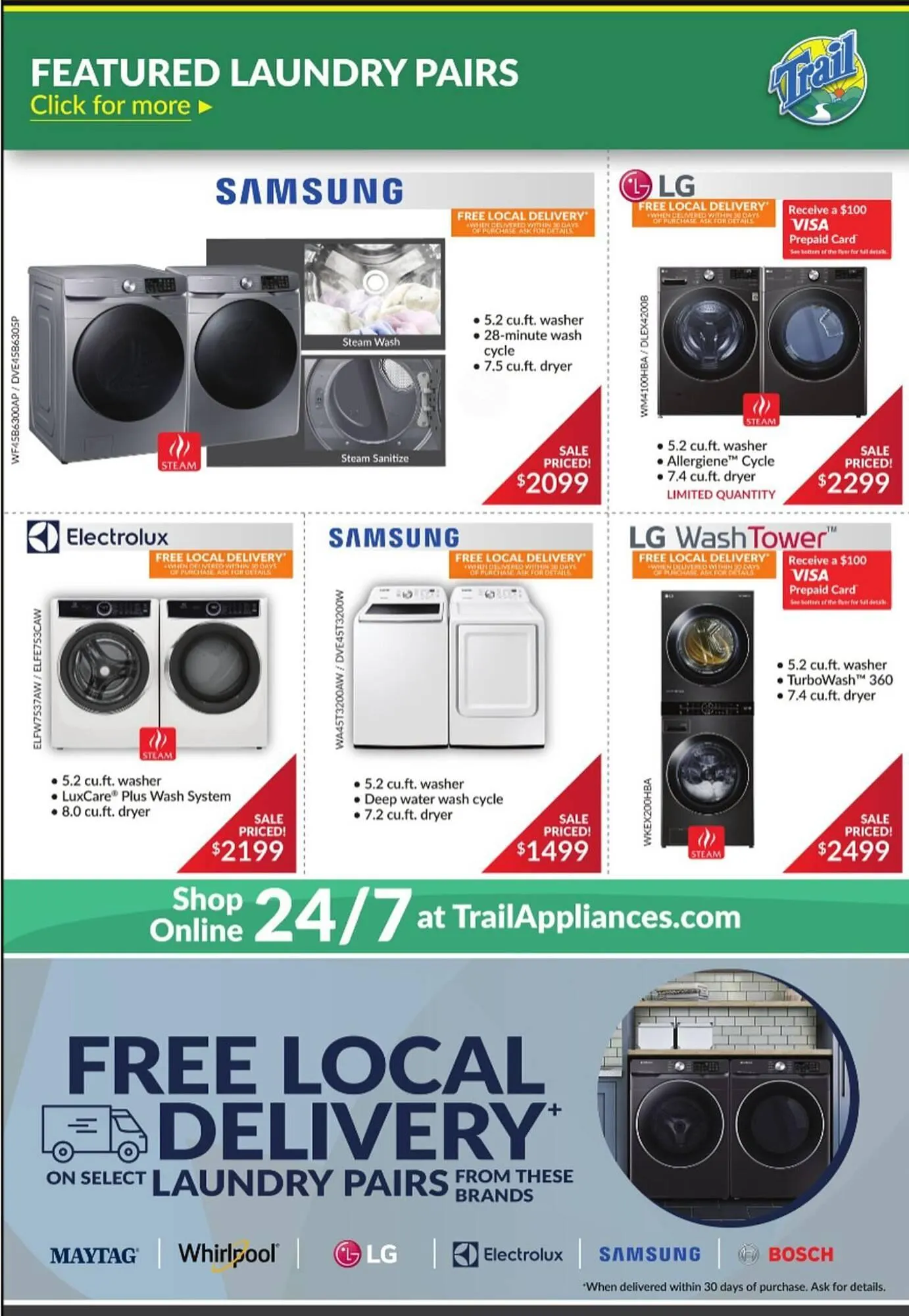 Trail Appliances flyer from May 22 to May 28 2025 - flyer page 6