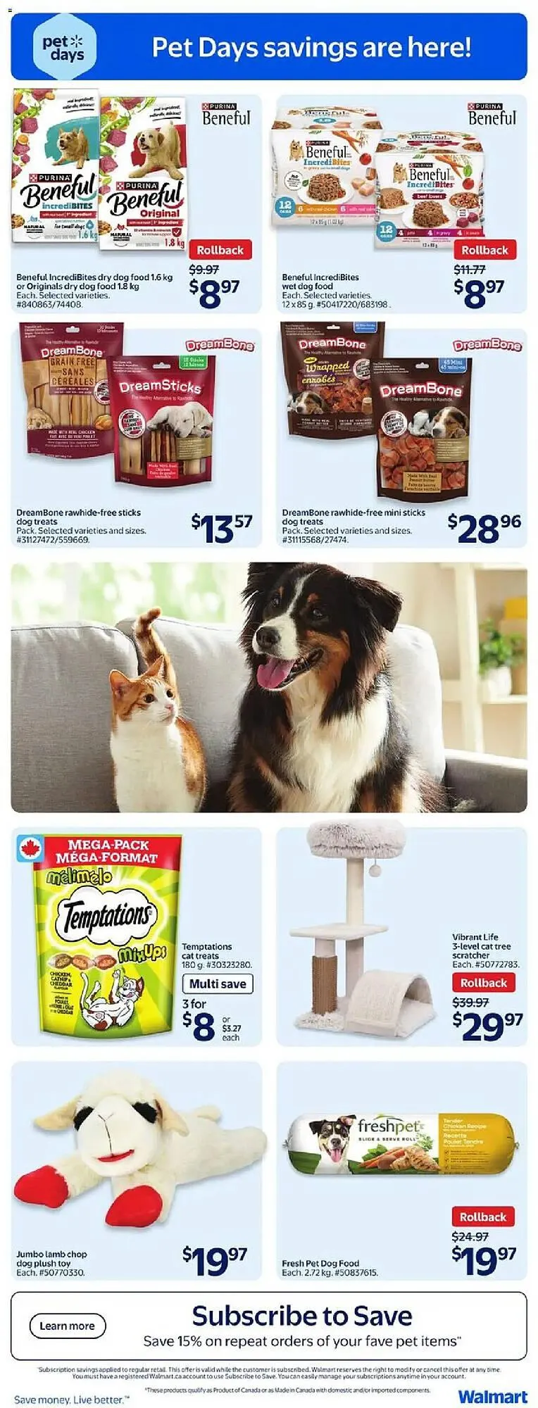 Walmart flyer from August 7 to August 14 2025 - flyer page 14