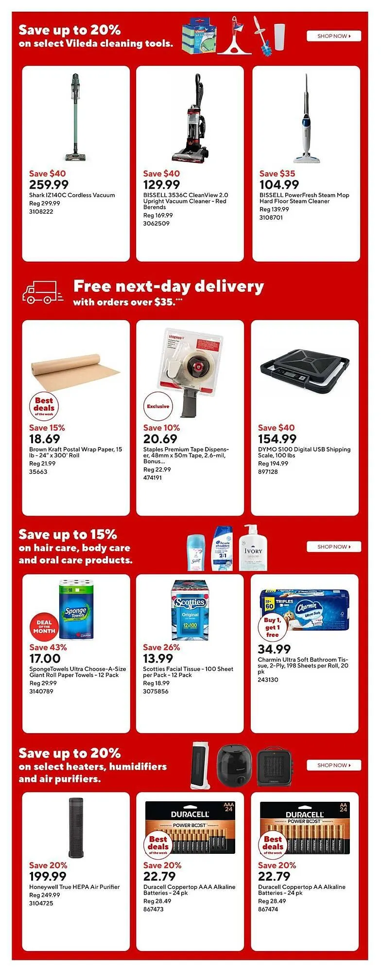 Staples flyer from March 13 to March 19 2026 - flyer page 15