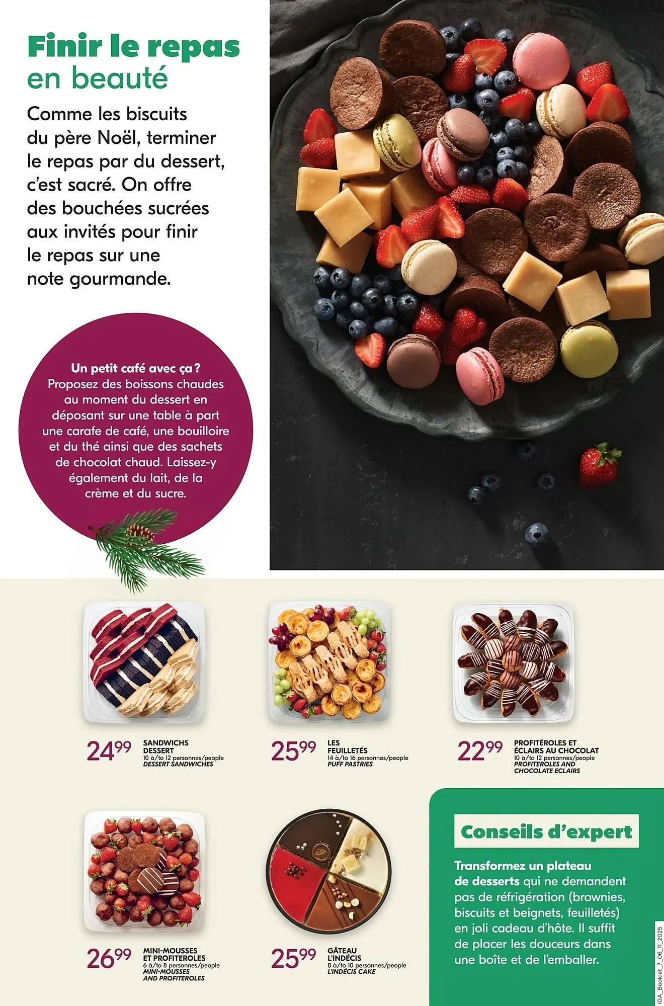 IGA flyer from November 6 to November 12 2025 - flyer page 21