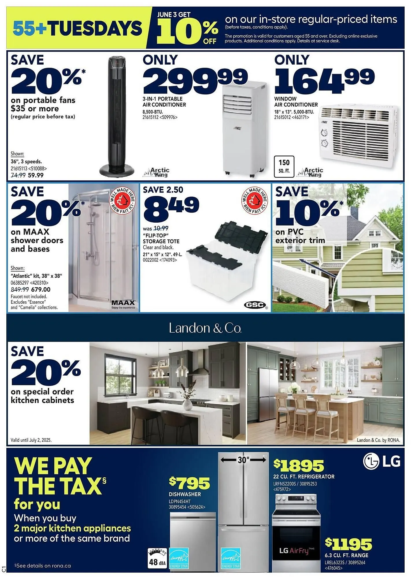 RONA flyer from May 30 to June 9 2025 - flyer page 4