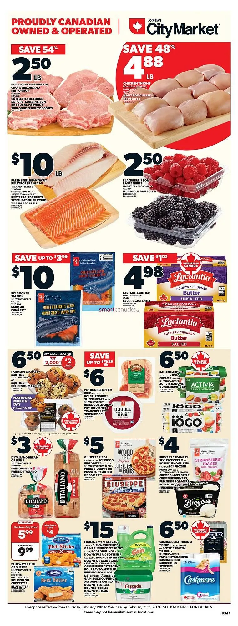 Loblaws flyer from February 19 to February 25 2026 - flyer page 1