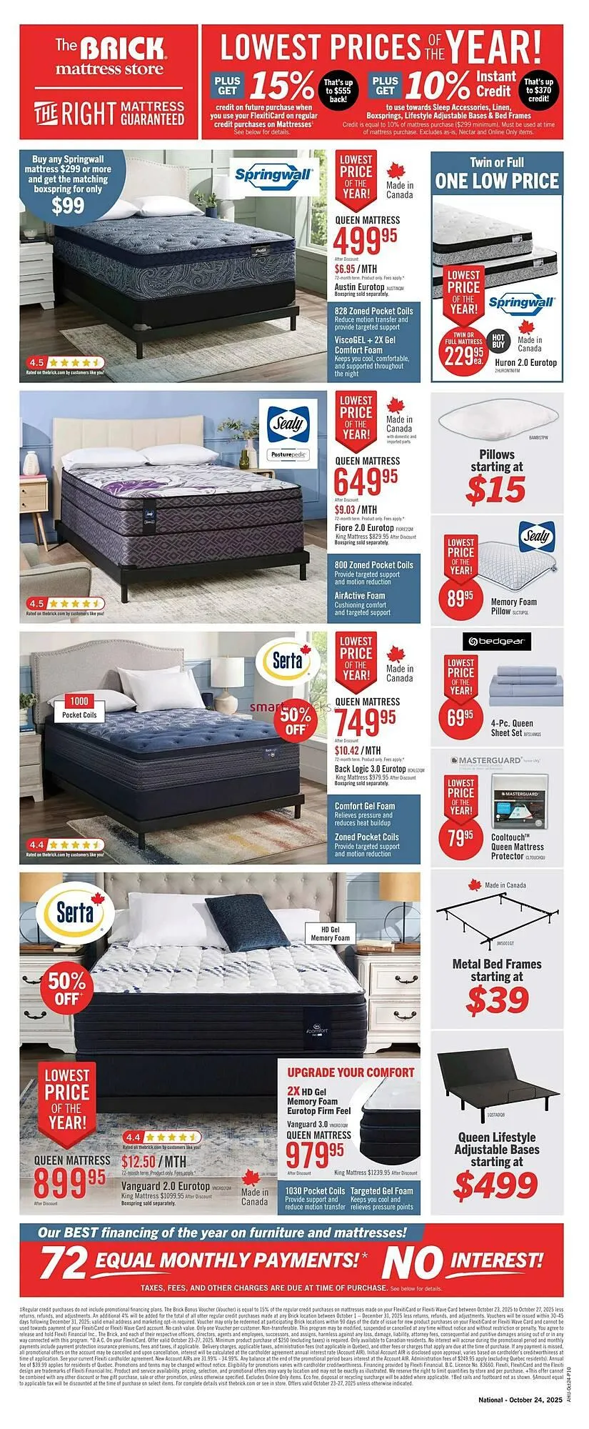 The Brick flyer from October 23 to November 5 2025 - flyer page 12