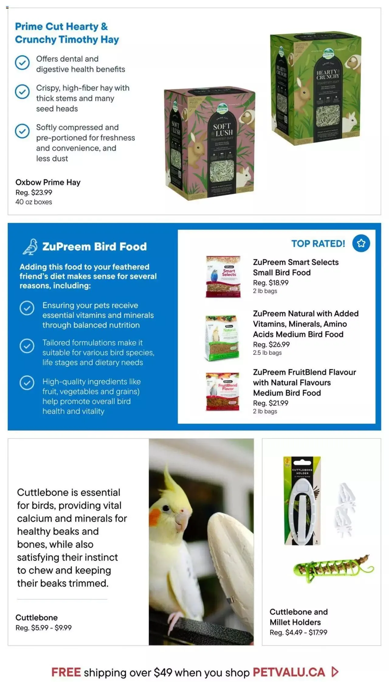 Pet Valu weekly flyer / circulaire from March 28 to May 1 2024 - flyer page 22