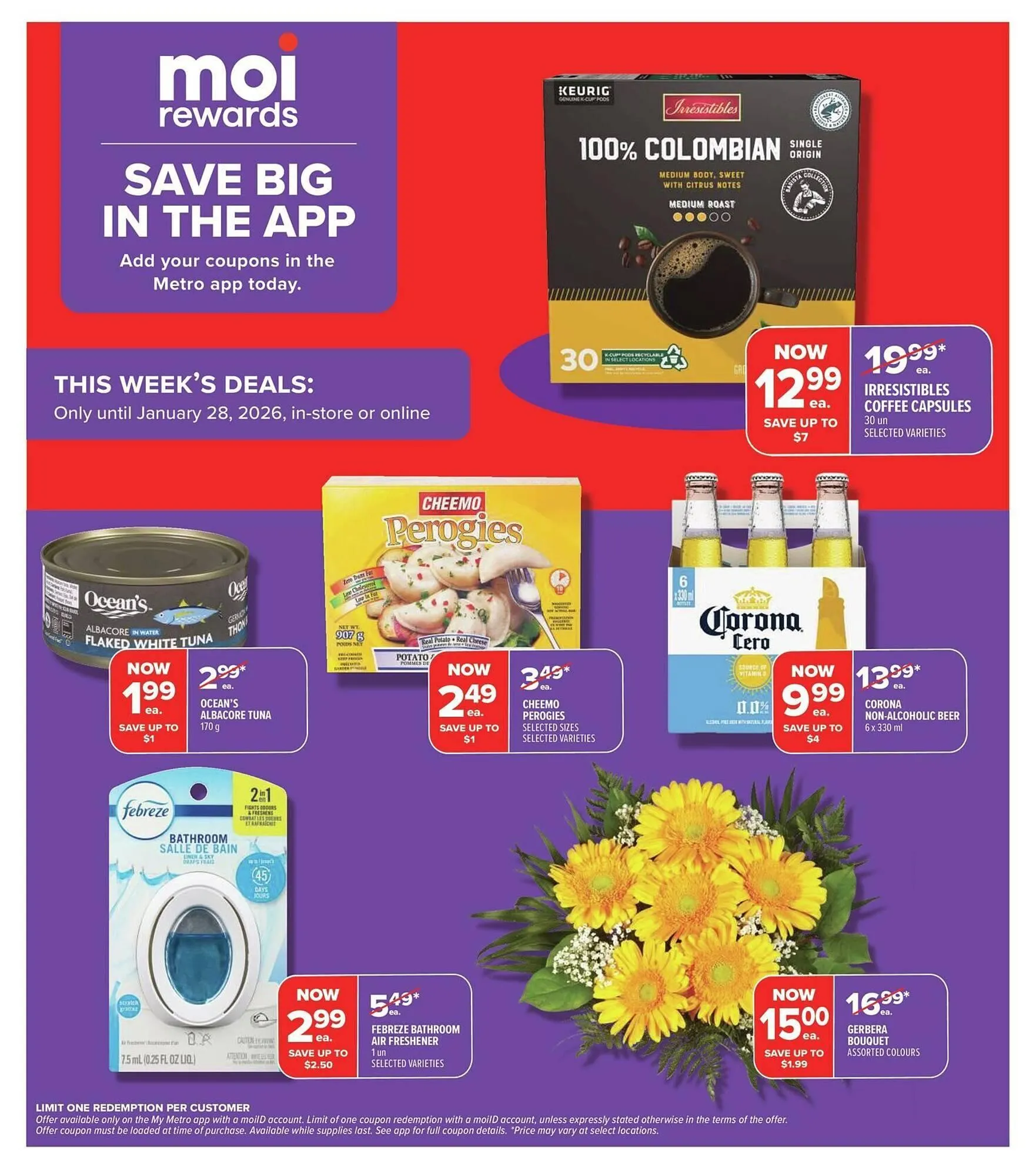 Metro flyer from January 22 to January 29 2026 - flyer page 7