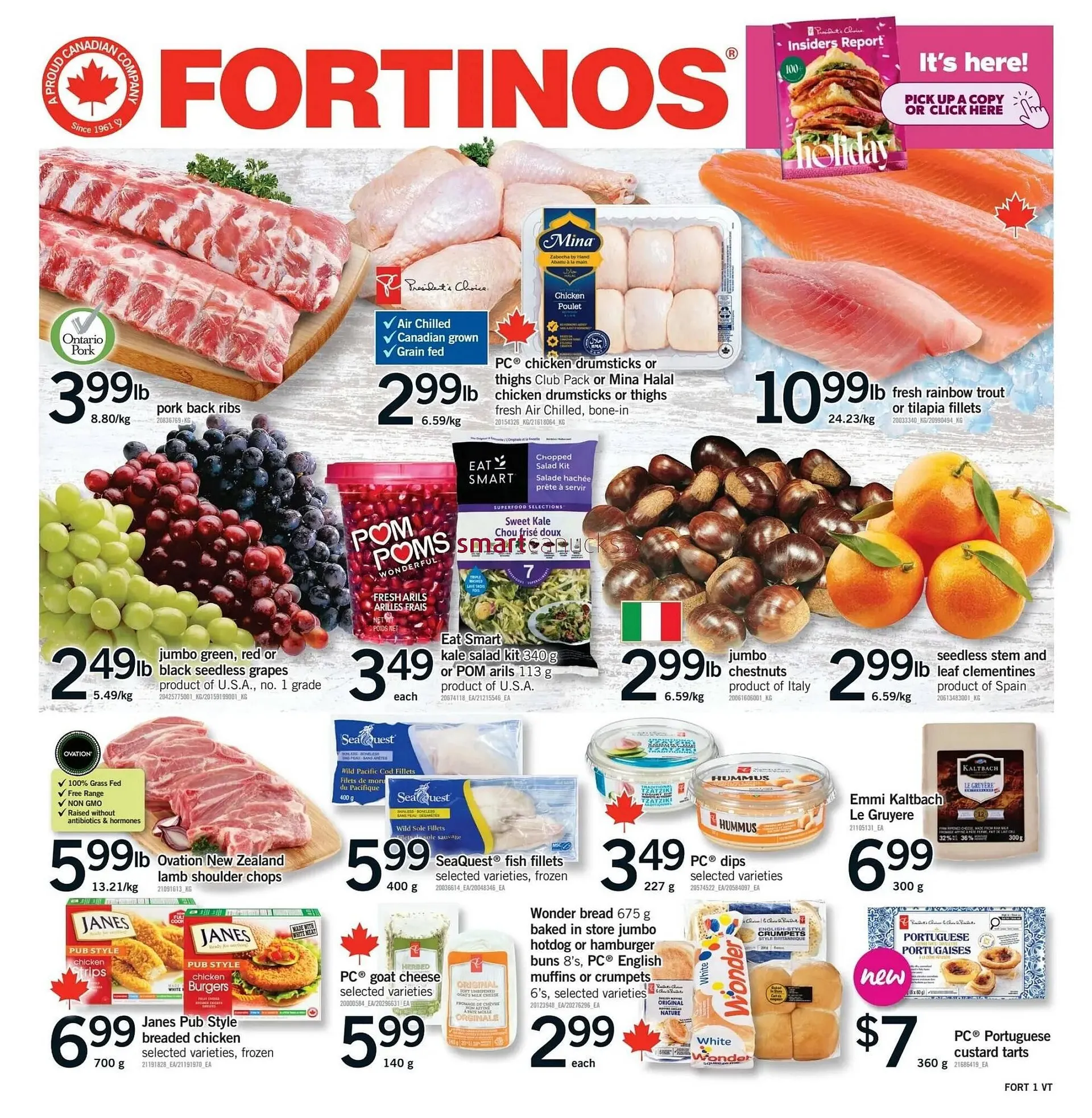Fortinos flyer from October 30 to November 5 2025 - flyer page 1