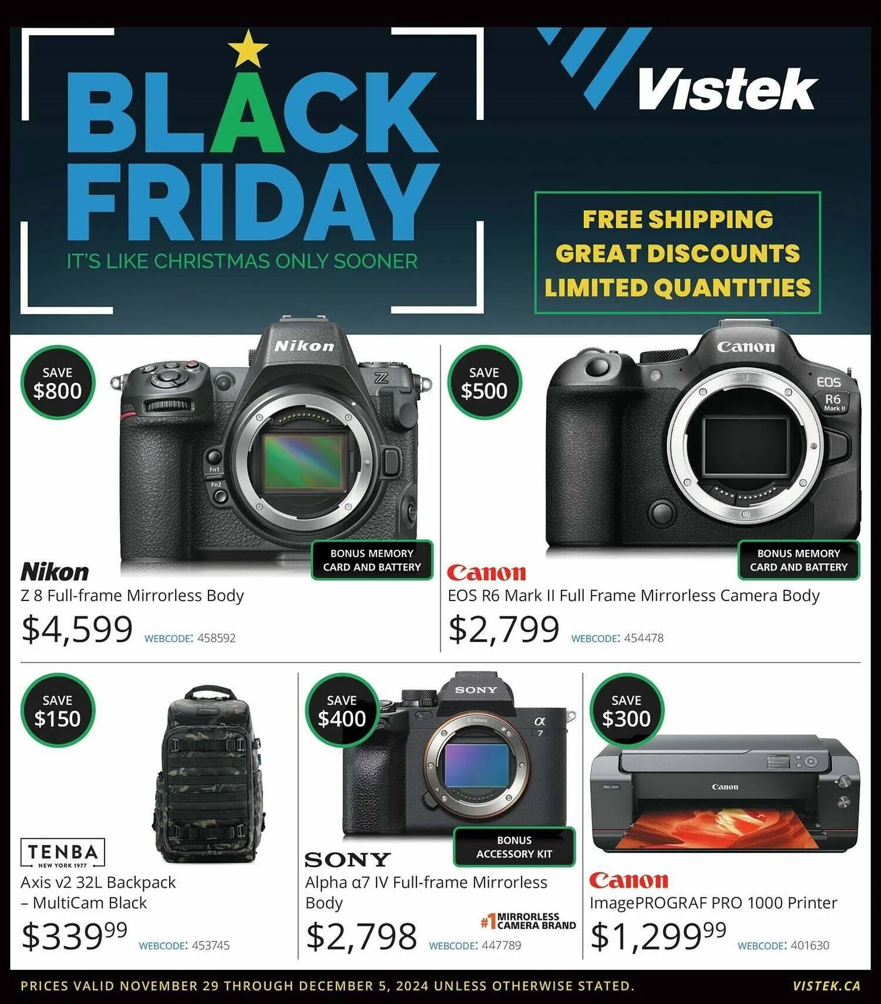 Vistek flyer - 1