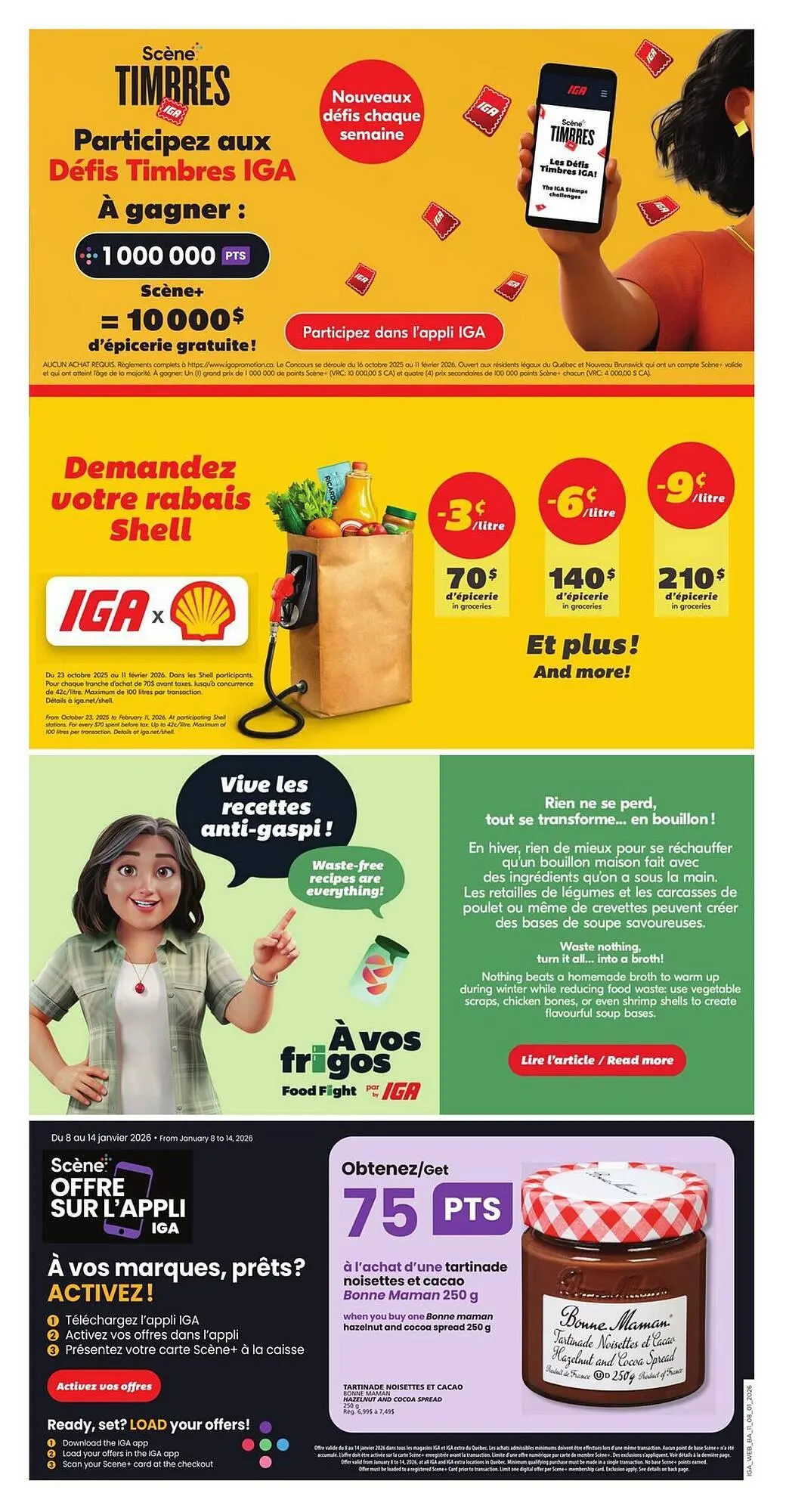 IGA flyer from January 8 to January 14 2026 - flyer page 13