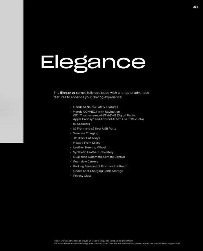 Honda e:Ny1 from February 28 to February 28 2026 - flyer page 41