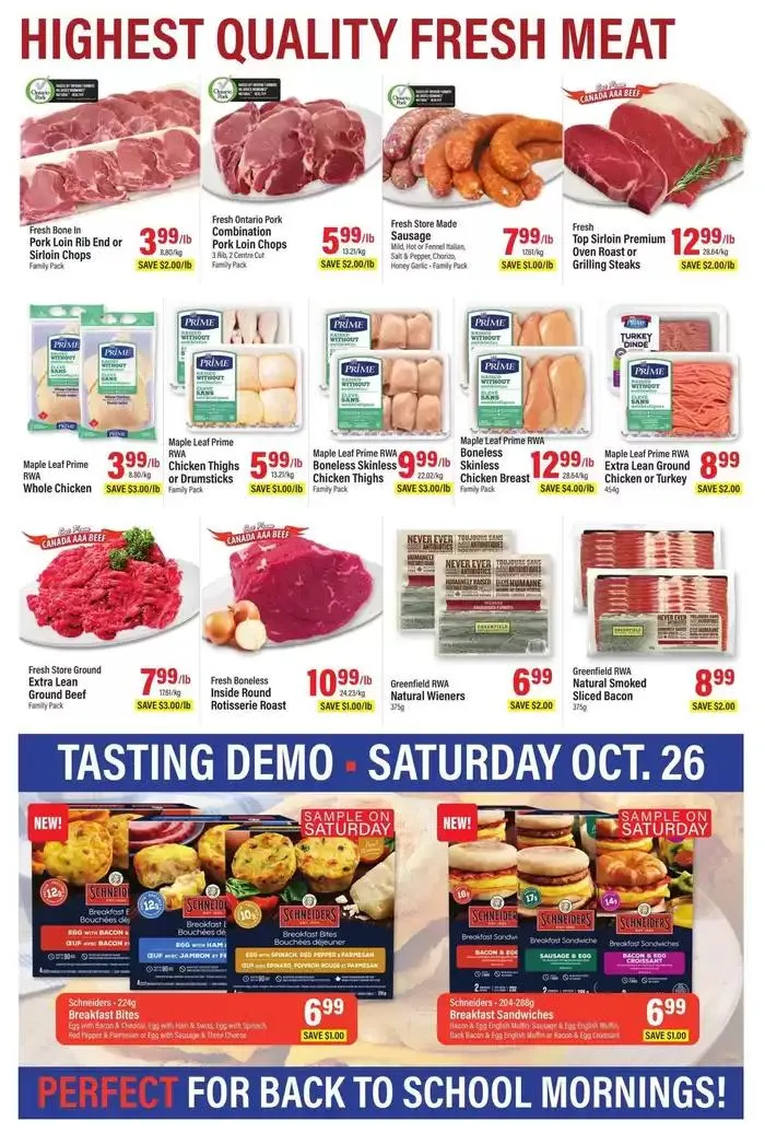 Commisso's Fresh Foods weeky flyer from October 25 to October 31 2024 - flyer page 4
