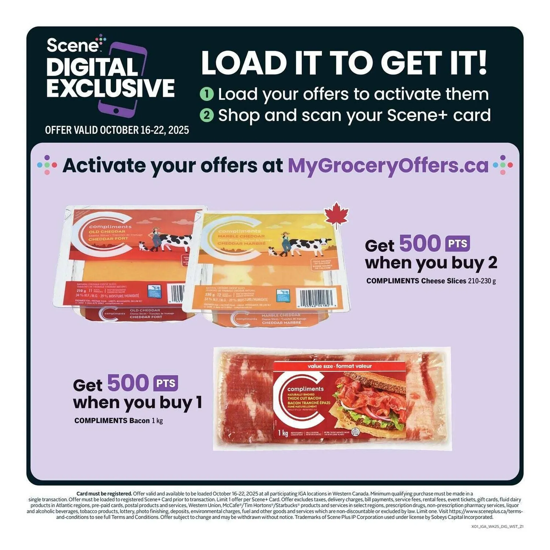 IGA flyer from October 16 to November 6 2025 - flyer page 14