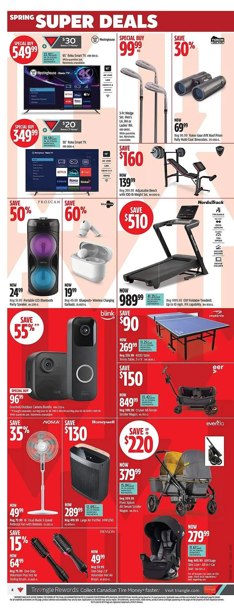 Canadian Tire flyer from May 8 to May 14 2025 - flyer page 4