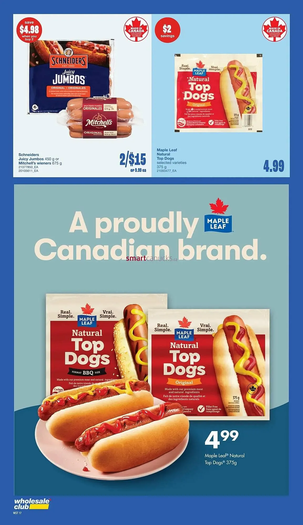 Wholesale Club flyer from July 31 to August 6 2025 - flyer page 17