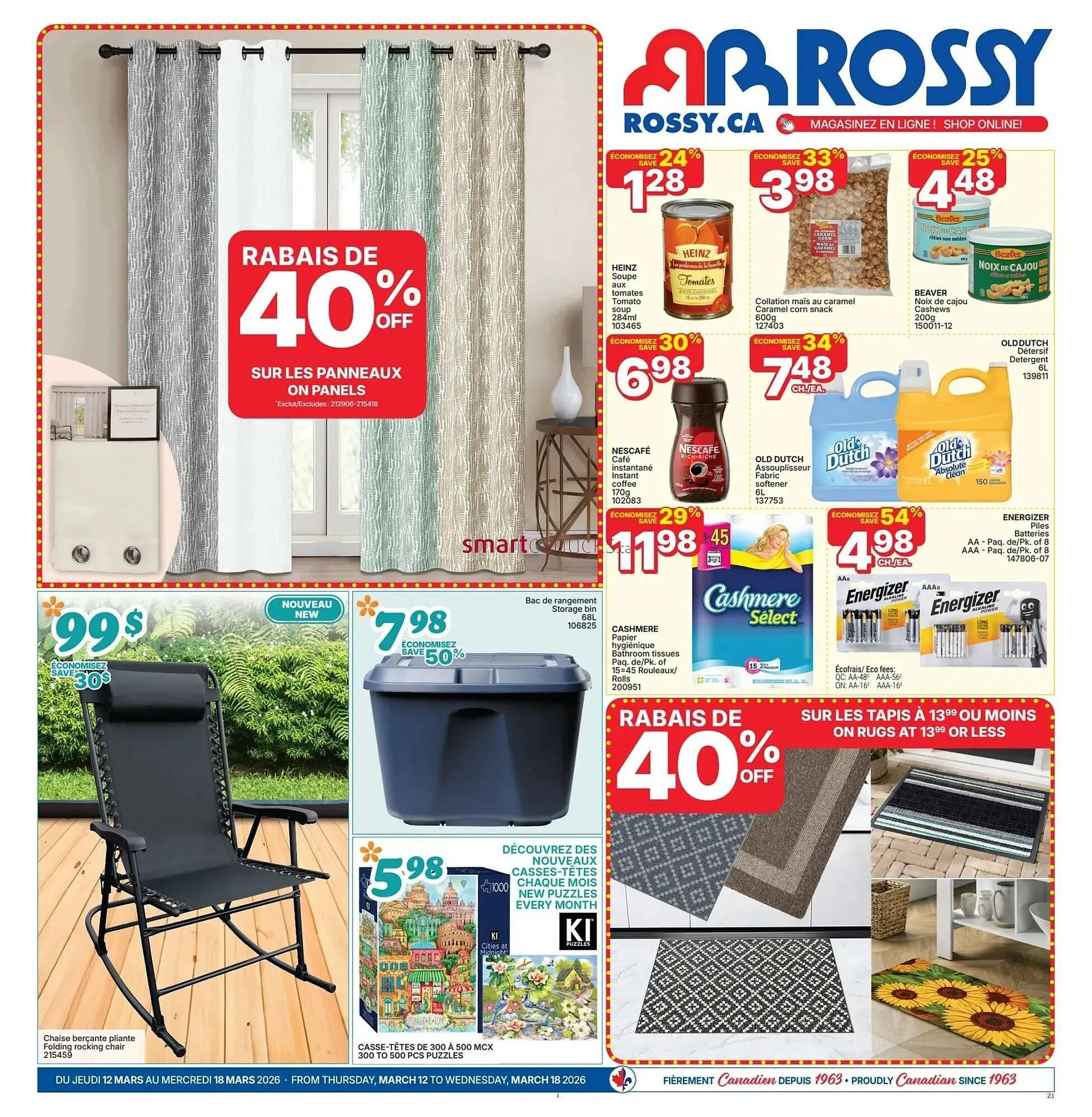 Rossy flyer from March 12 to March 18 2026 - flyer page 1