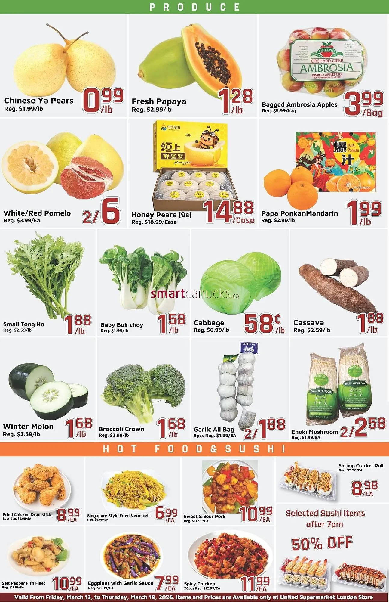 United Supermarket flyer from March 13 to March 19 2026 - flyer page 3