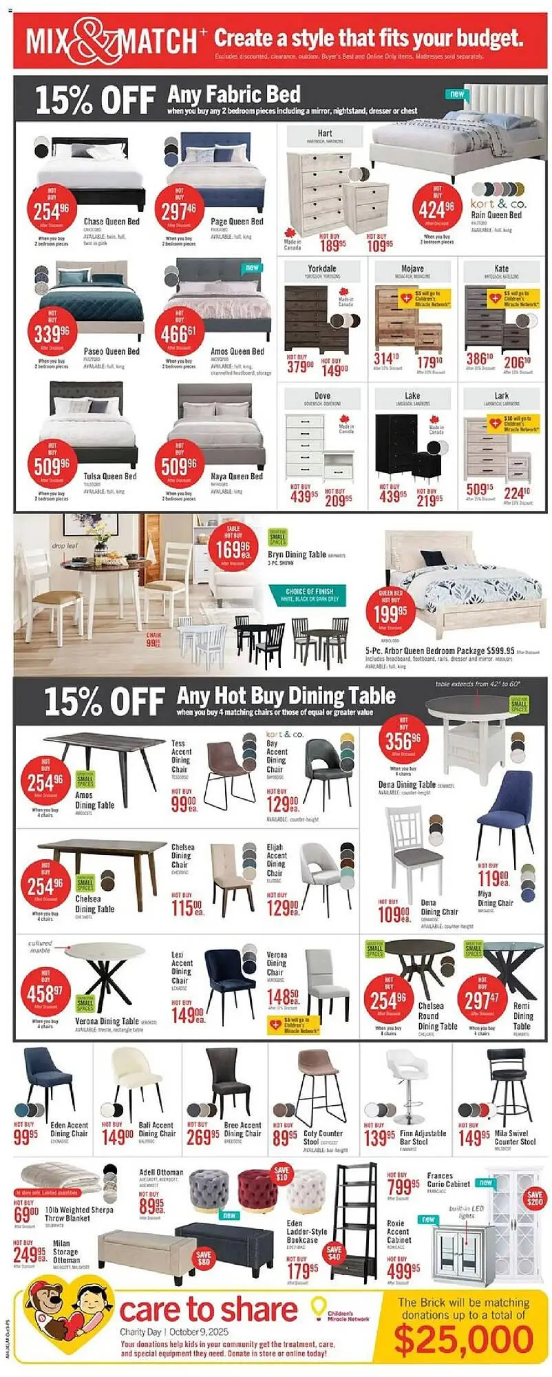 The Brick flyer from October 7 to October 9 2025 - flyer page 12