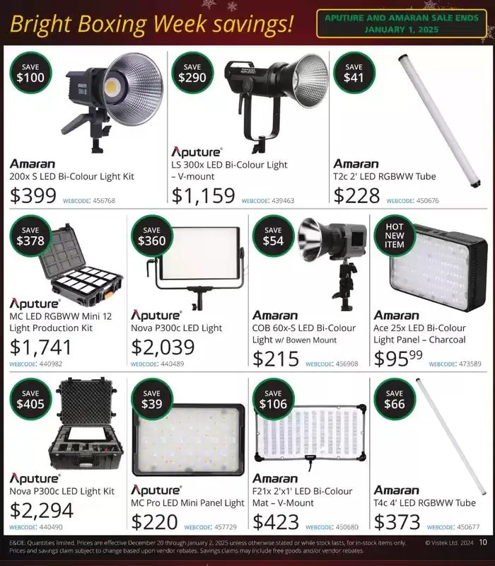 Boxing Week Save Up To 70% from December 20 to January 2 2025 - flyer page 10