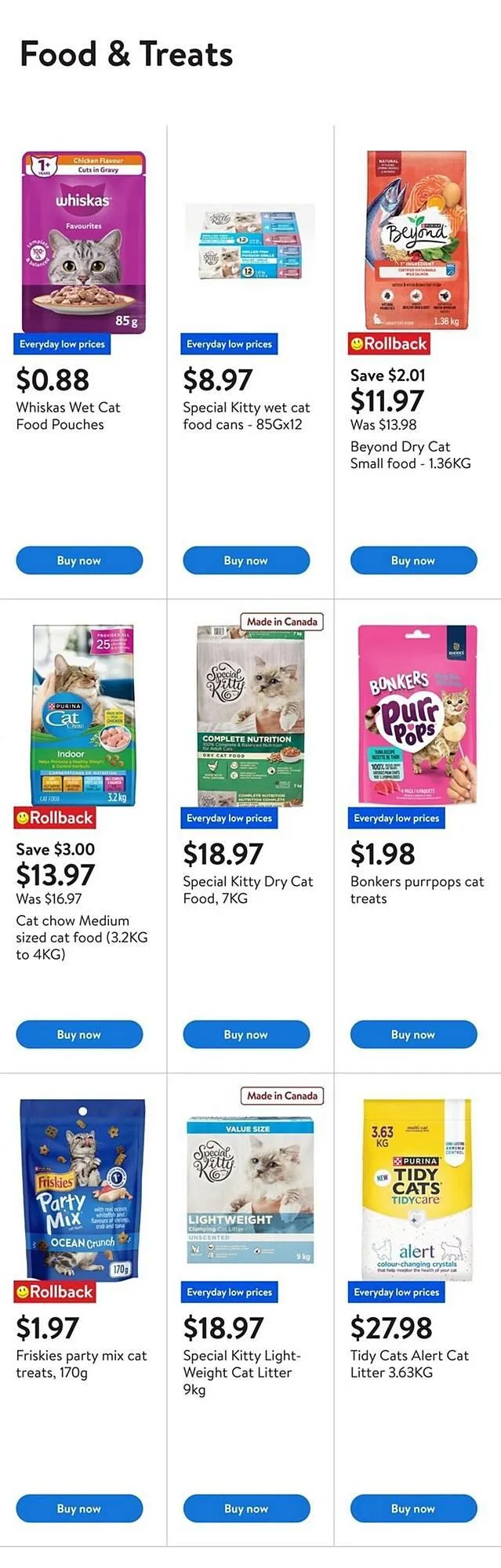 Walmart flyer from August 28 to September 3 2025 - flyer page 4