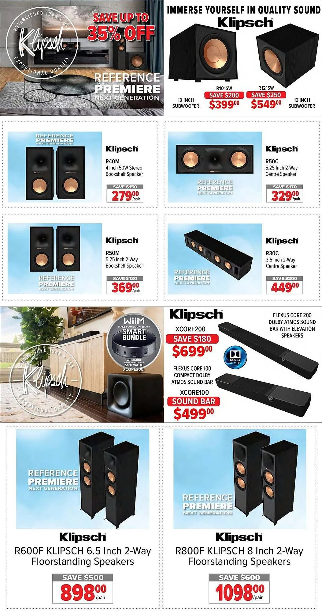 2001 Audio Video flyer from August 28 to September 25 2025 - flyer page 12