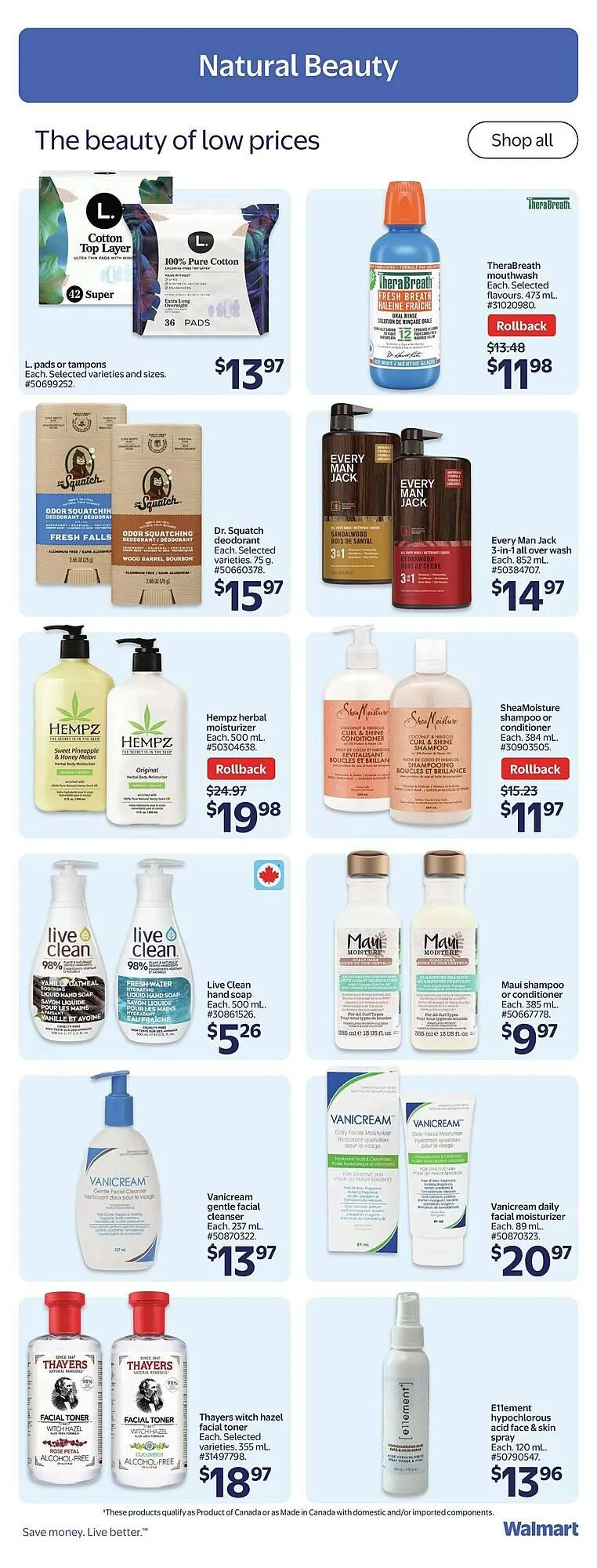 Walmart flyer from October 23 to October 30 2025 - flyer page 14
