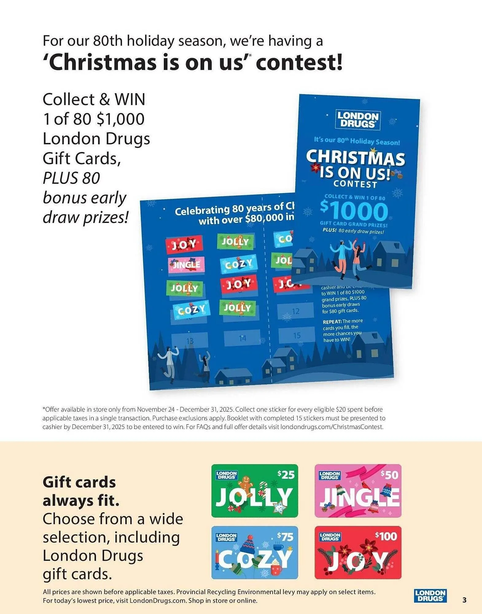 London Drugs flyer from November 13 to November 27 2025 - flyer page 3