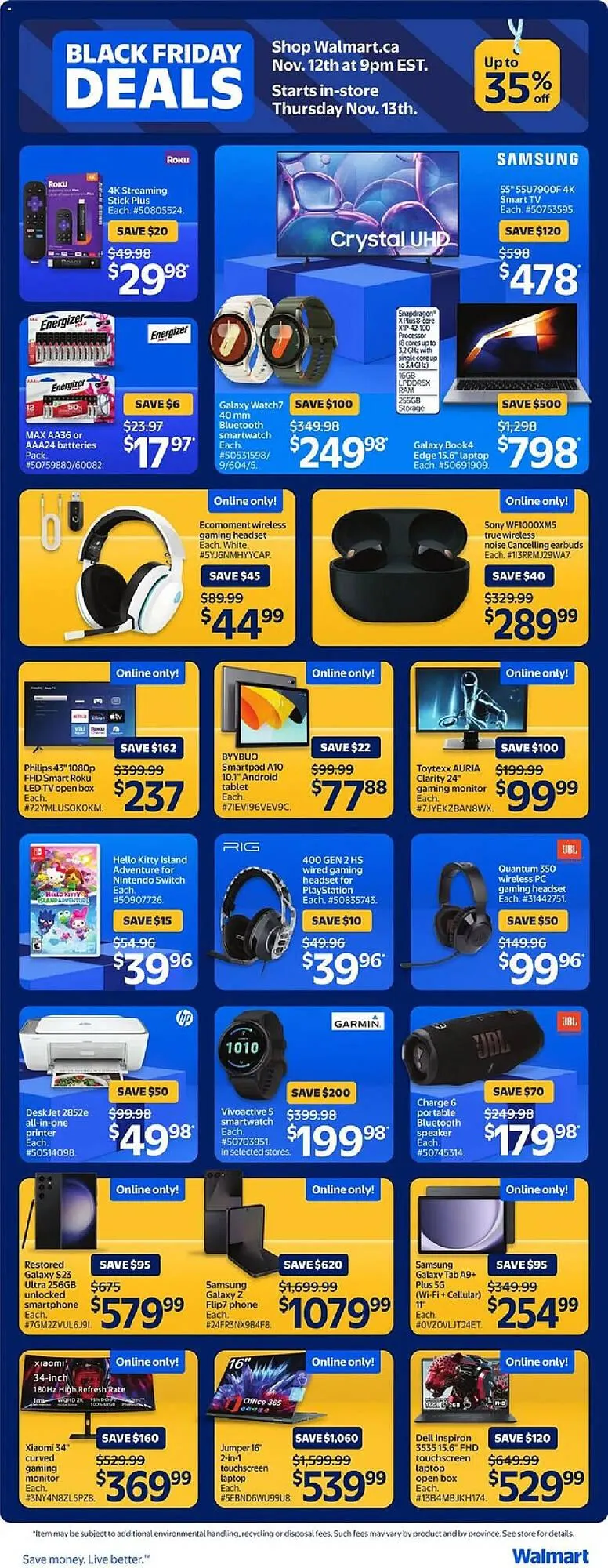 Walmart flyer from November 13 to November 20 2025 - flyer page 5