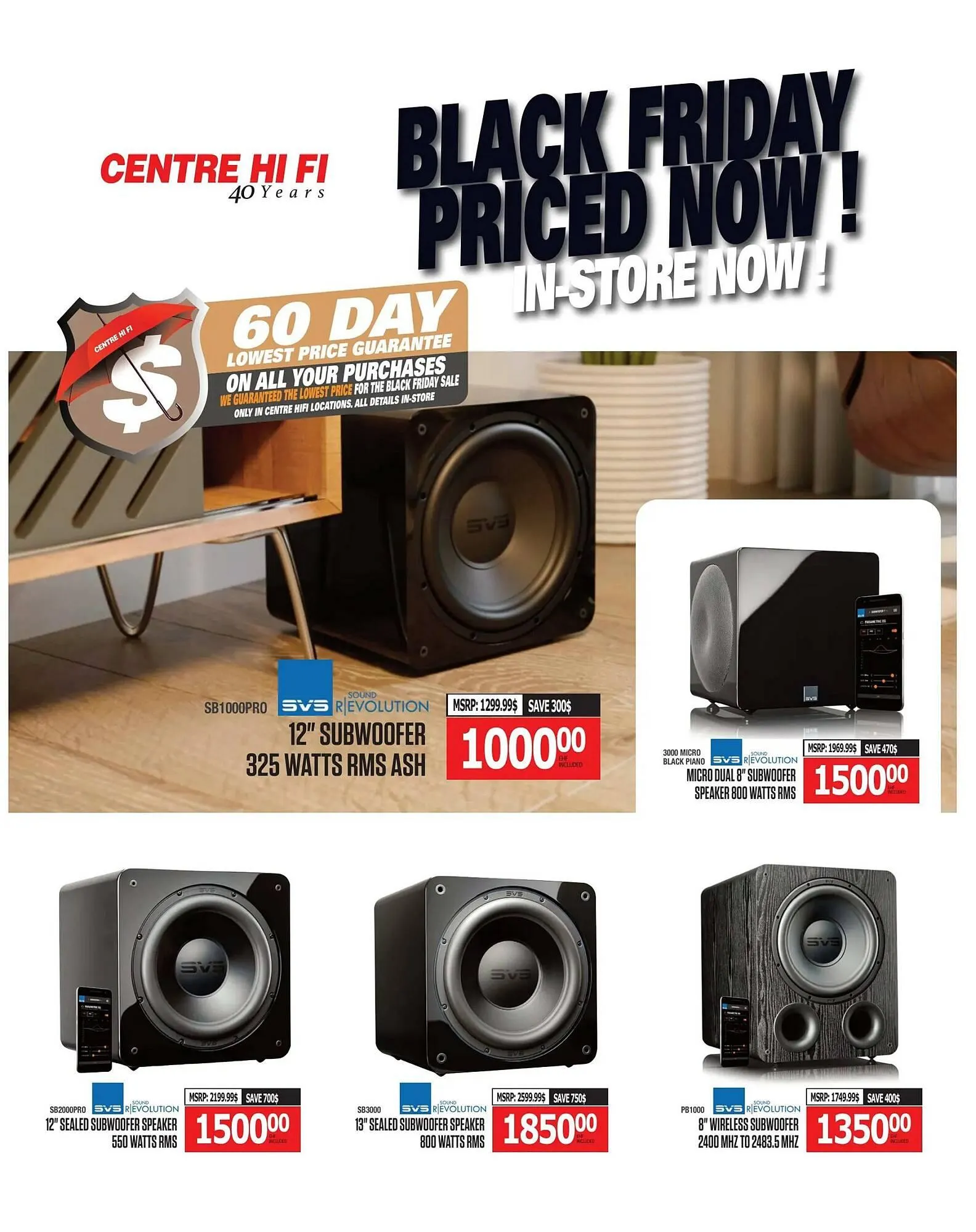 Centre Hi-Fi flyer from October 31 to November 6 2025 - flyer page 62