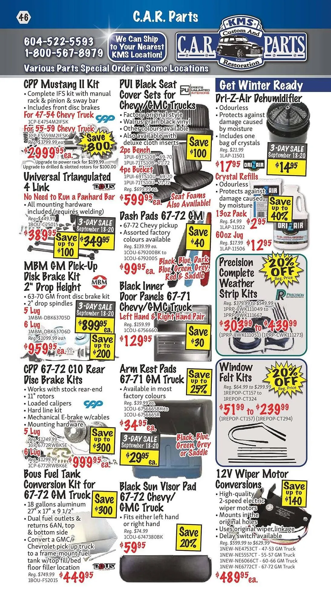 KMS Tools flyer from September 1 to September 15 2025 - flyer page 46