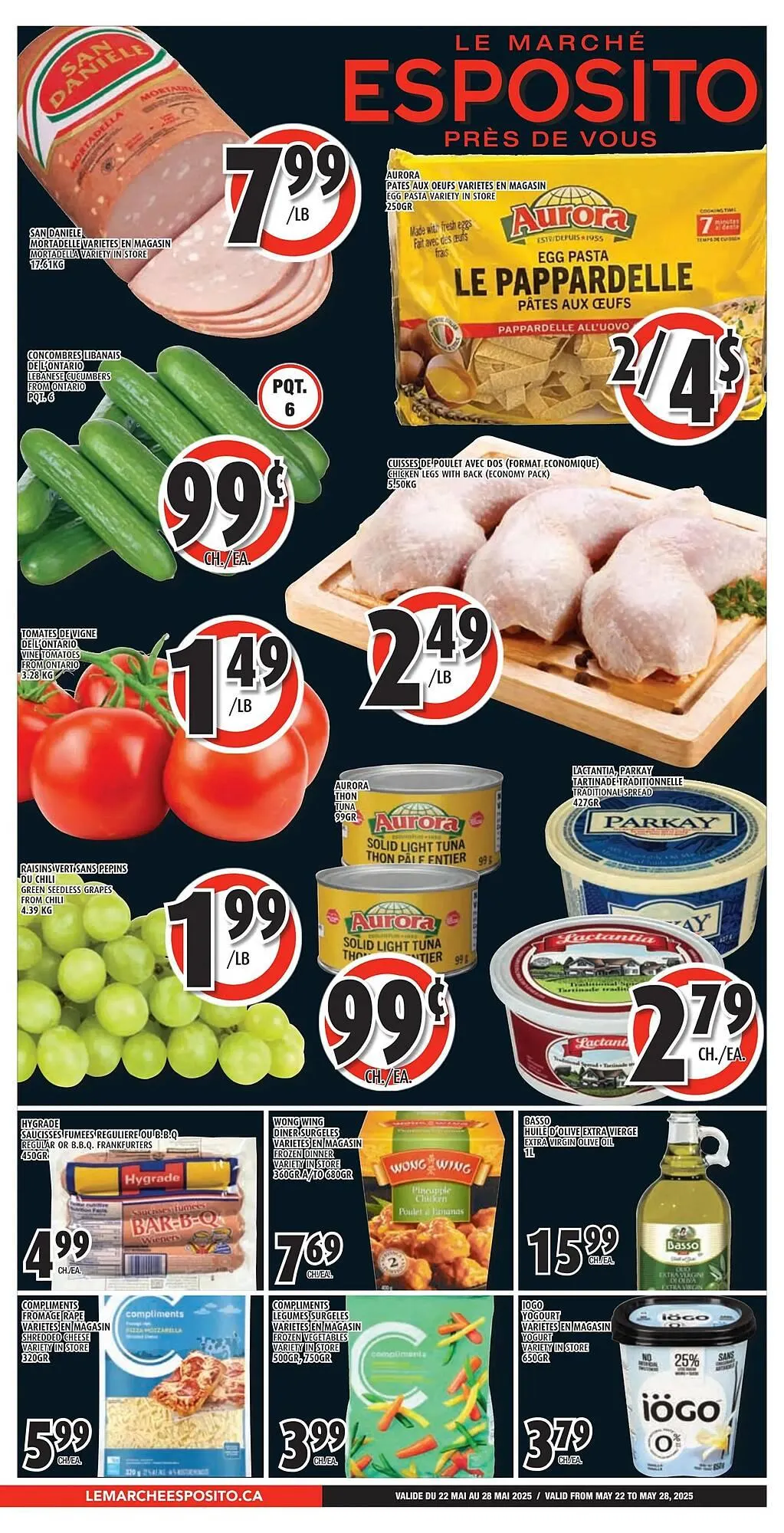 Esposito flyer from May 22 to May 28 2025 - flyer page 1