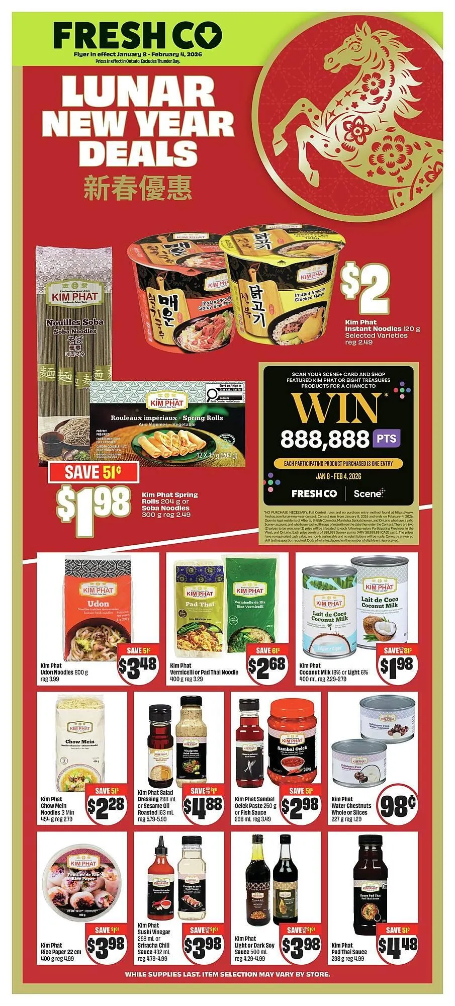 FreshCo flyer from January 8 to January 15 2026 - flyer page 1