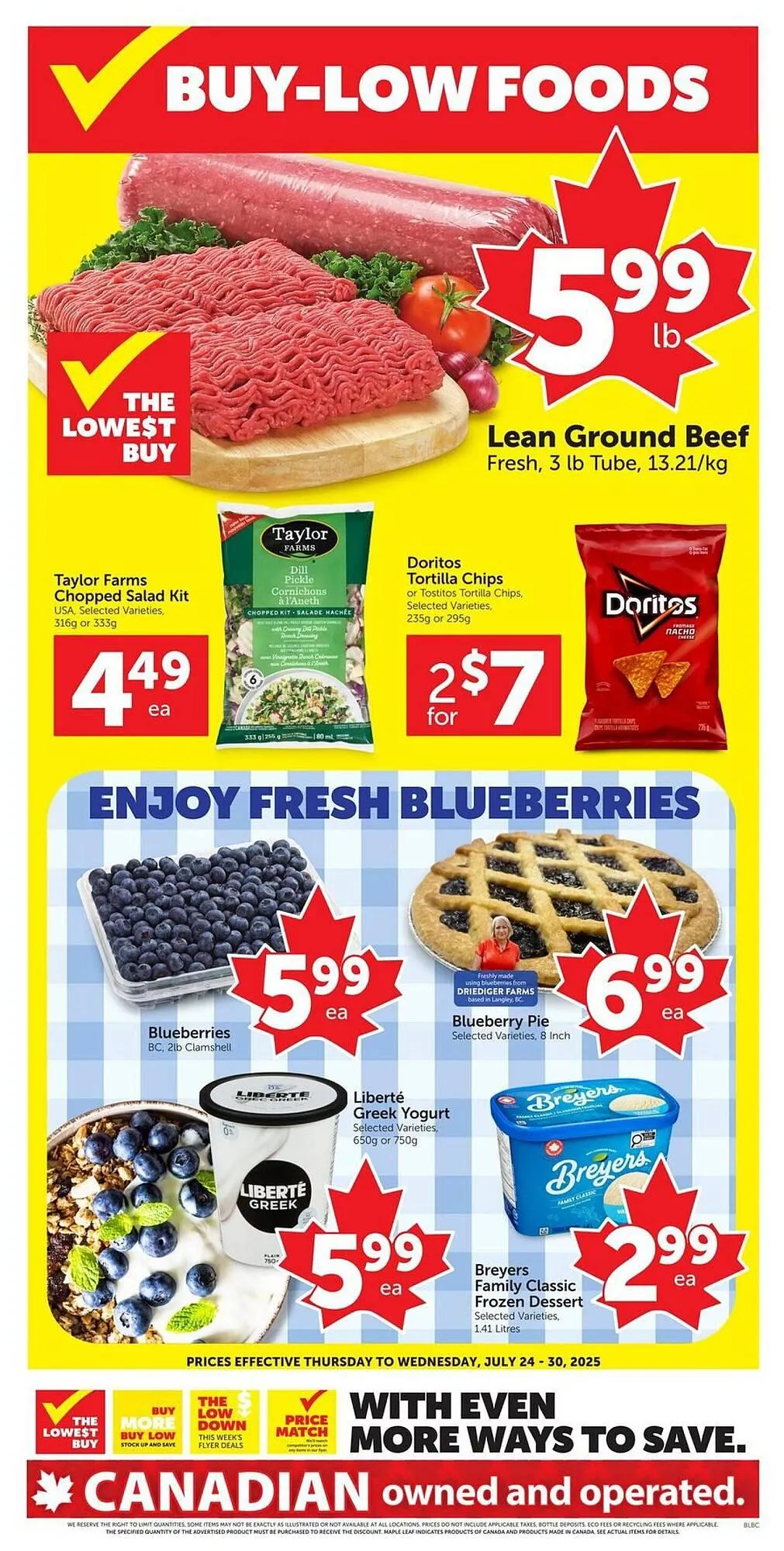 Buy-Low Foods flyer - 1