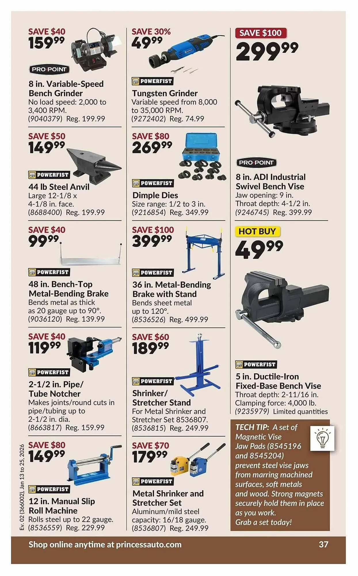 Princess Auto flyer from January 13 to January 26 2026 - flyer page 42