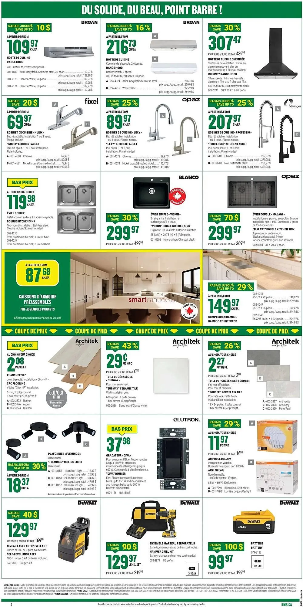 BMR flyer from April 24 to April 30 2025 - flyer page 2