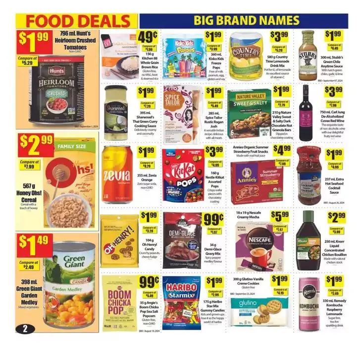 Current deals and offers from November 4 to January 31 2025 - flyer page 2