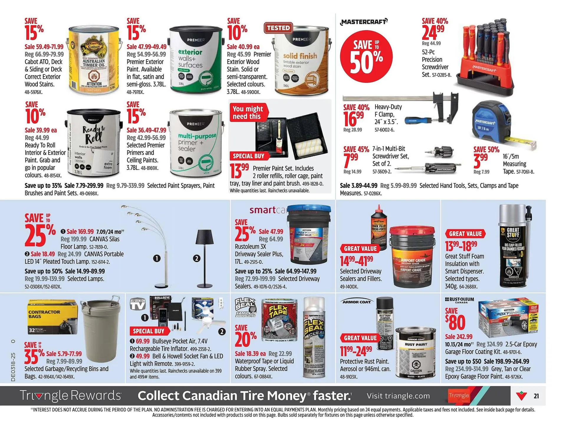 Canadian Tire flyer from April 24 to May 1 2025 - flyer page 34