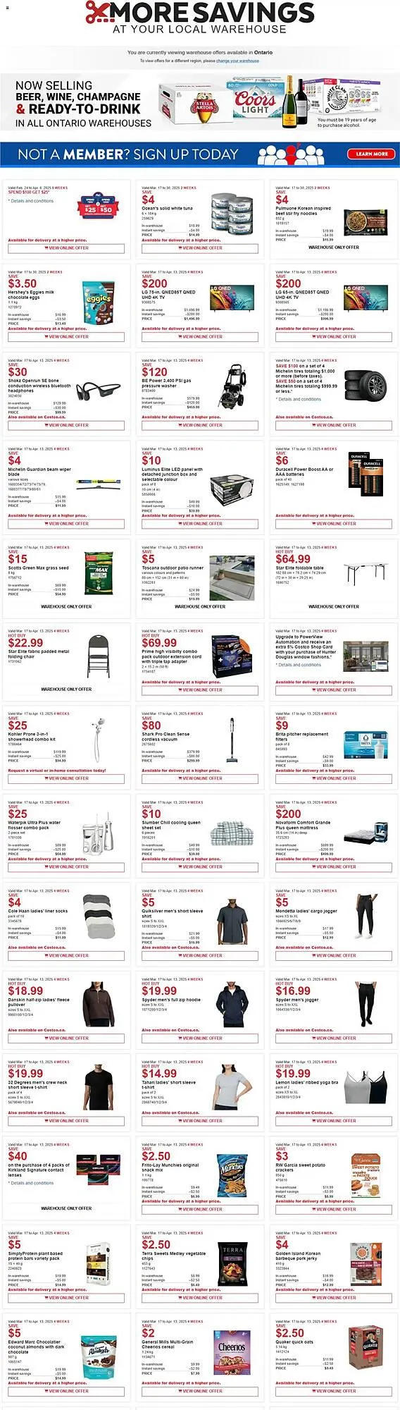 Costco flyer - 1