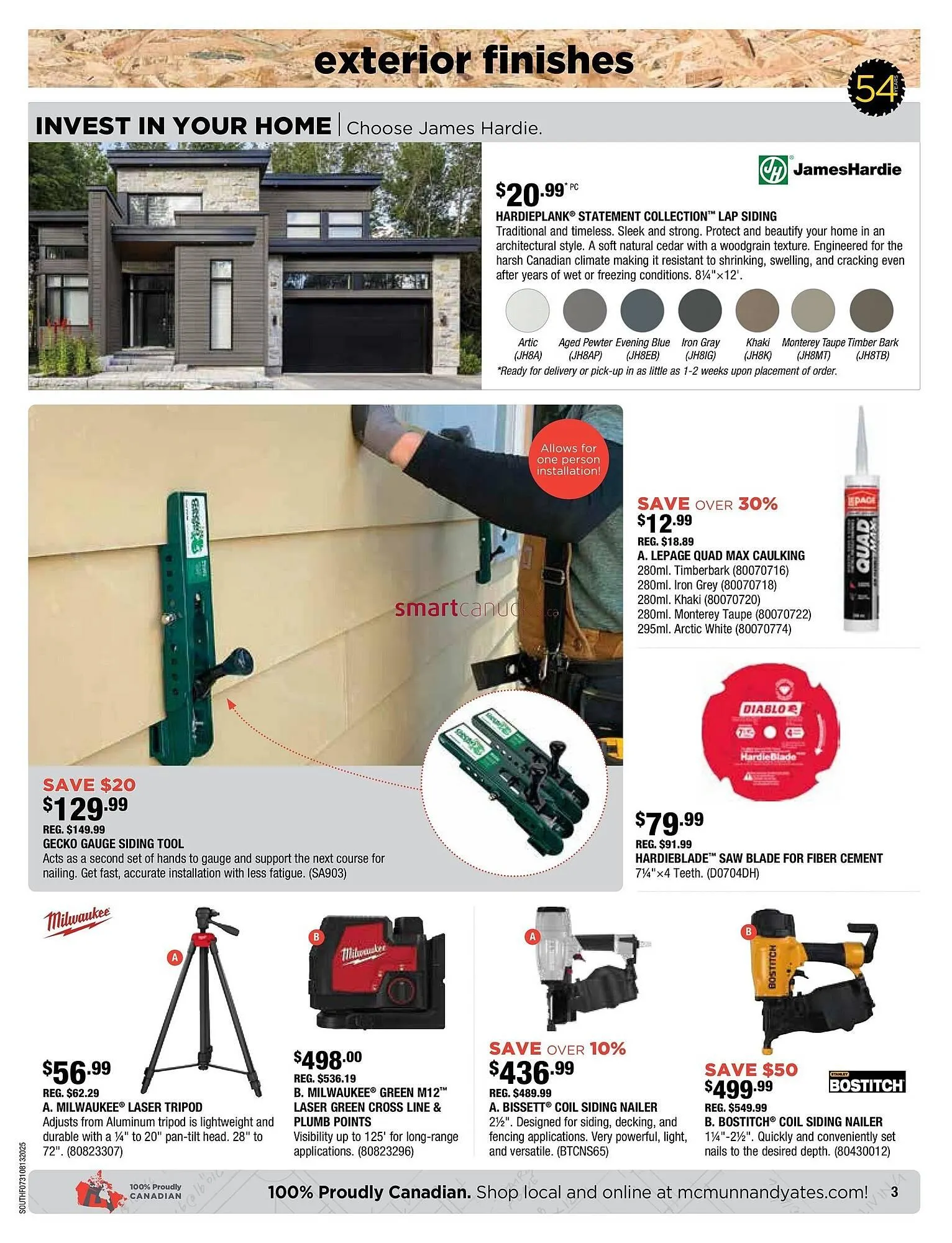 McMunn & Yates Building Supplies flyer from July 31 to August 6 2025 - flyer page 3