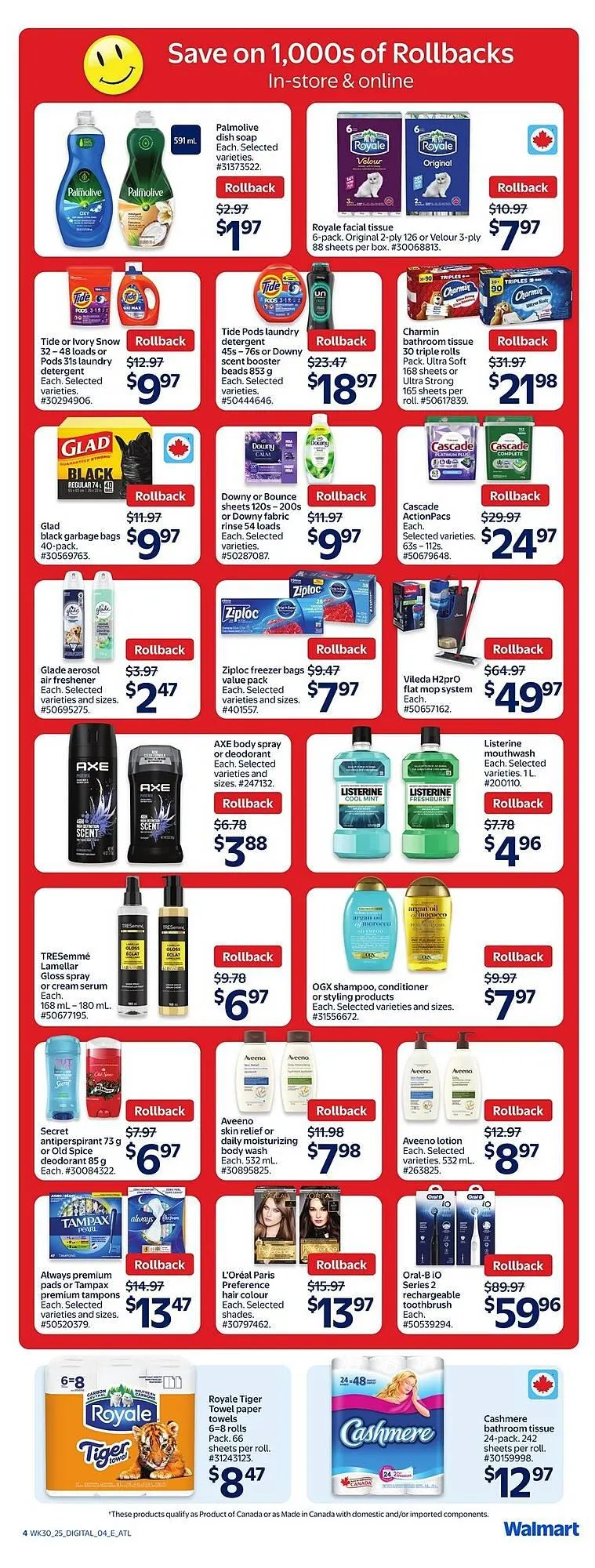 Walmart flyer from August 22 to August 28 2025 - flyer page 5