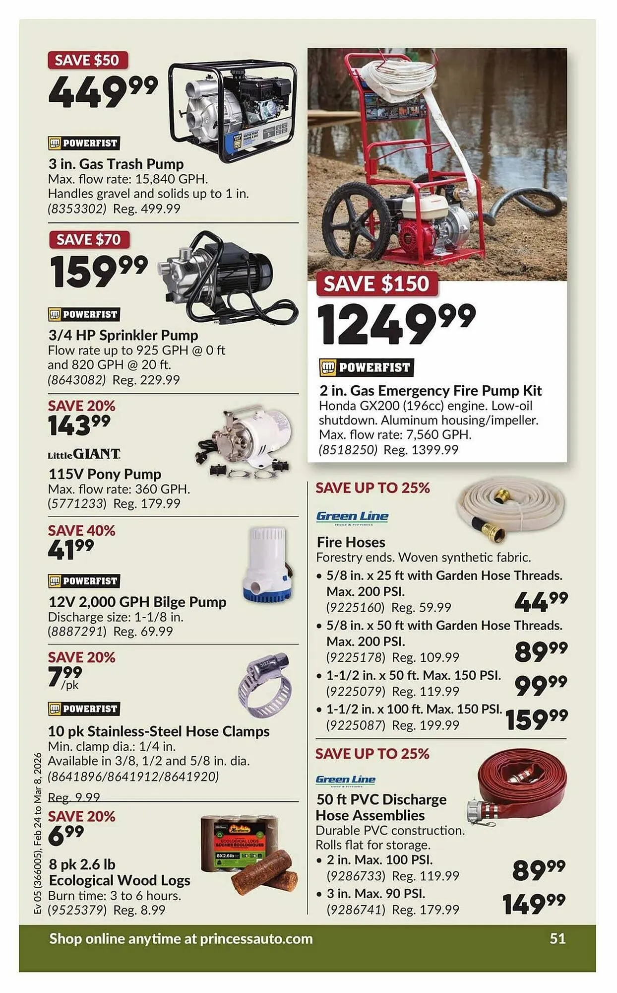 Princess Auto flyer from February 24 to March 9 2026 - flyer page 54