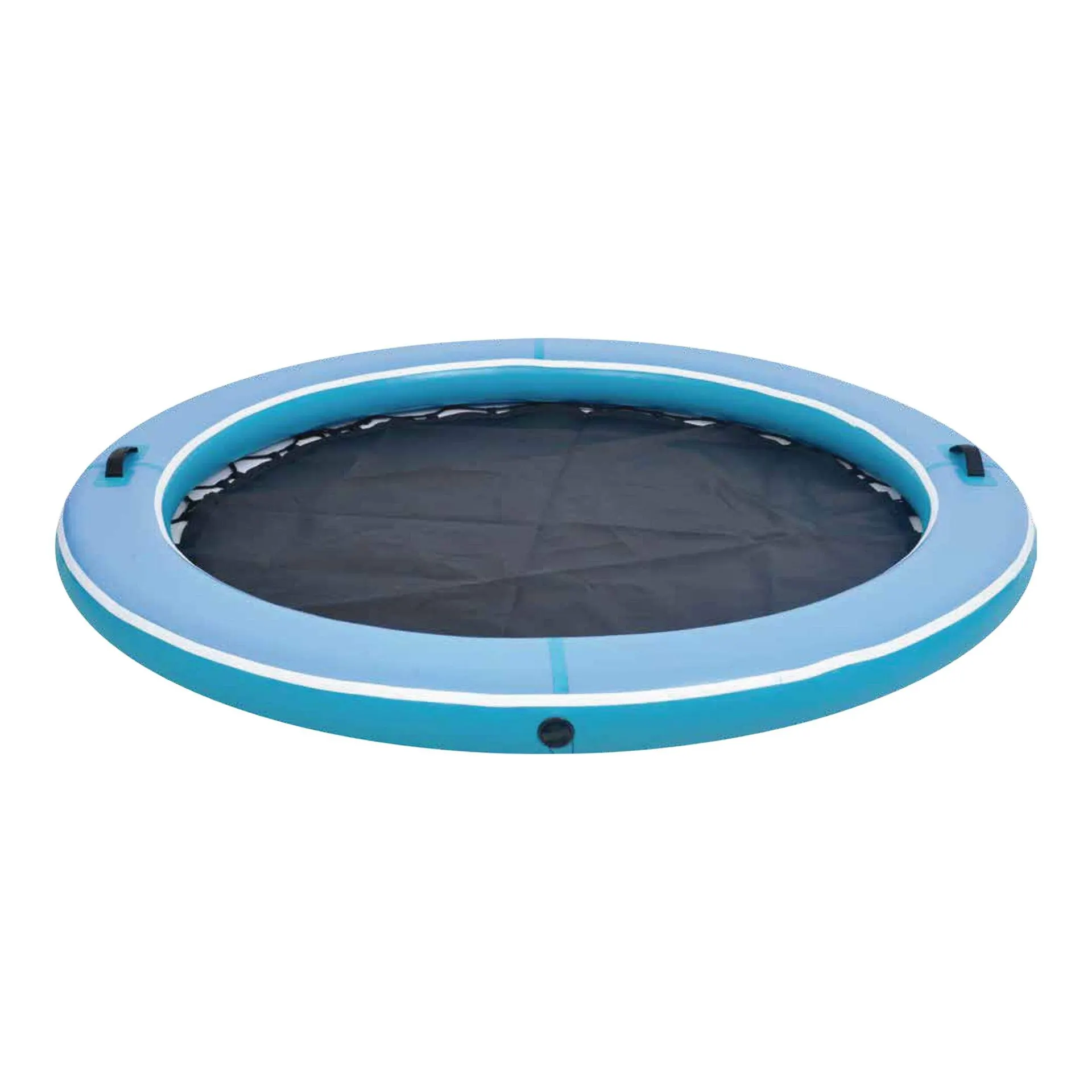 Drop Stich Party Island Lake Hammock Float Ring, 2-3 Person, Blue