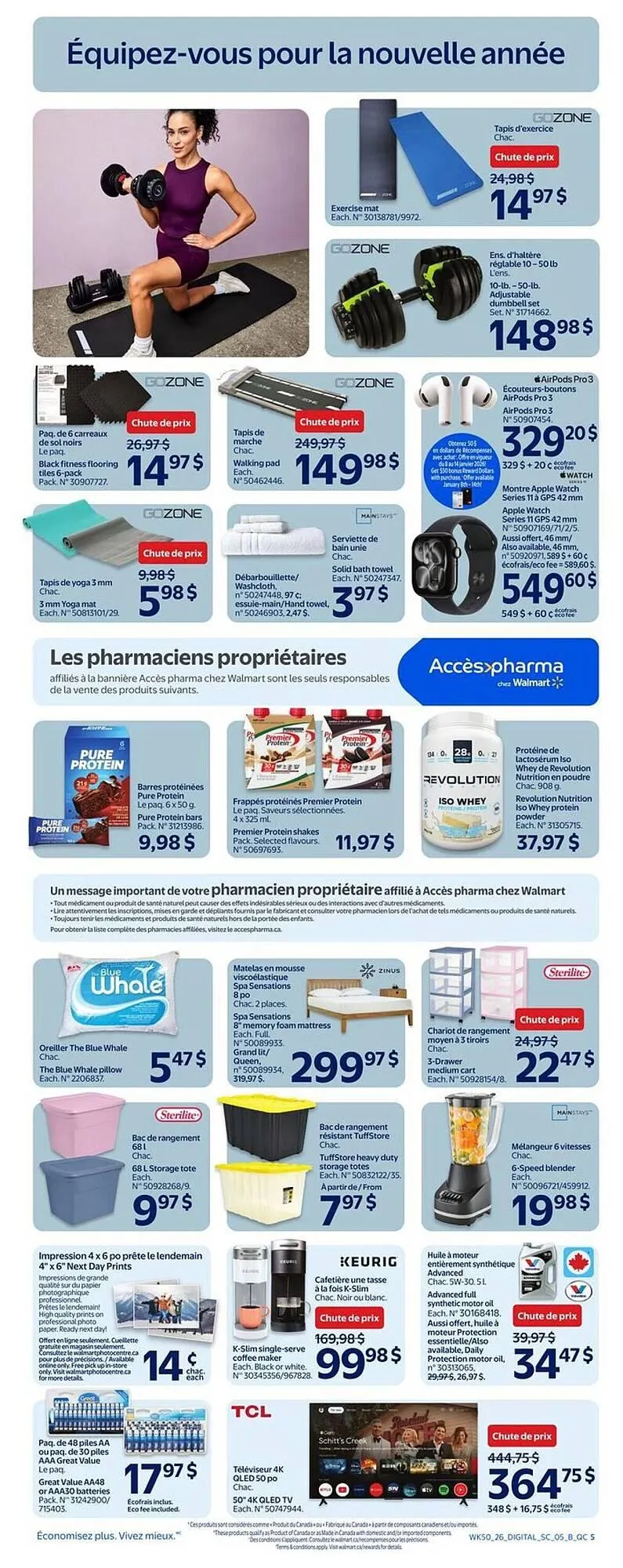 Walmart flyer from January 8 to January 14 2026 - flyer page 7