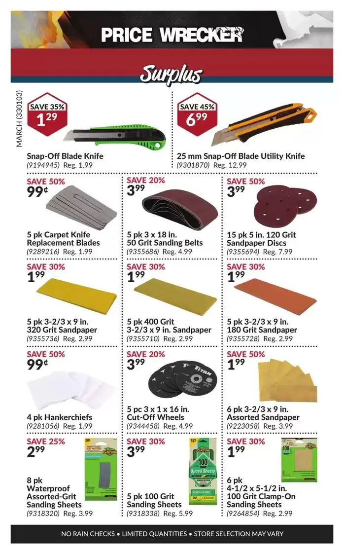 Price Wrecker from March 1 to March 31 2025 - flyer page 17
