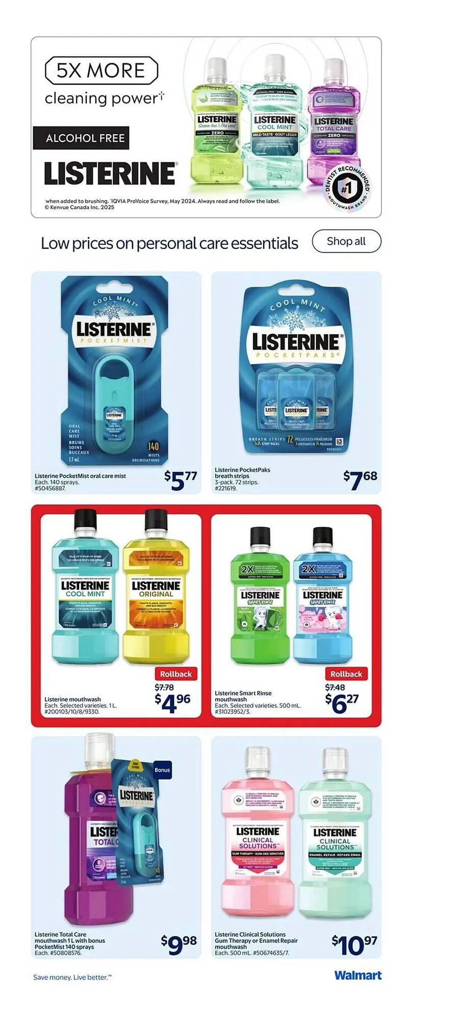Walmart flyer from August 14 to August 20 2025 - flyer page 16