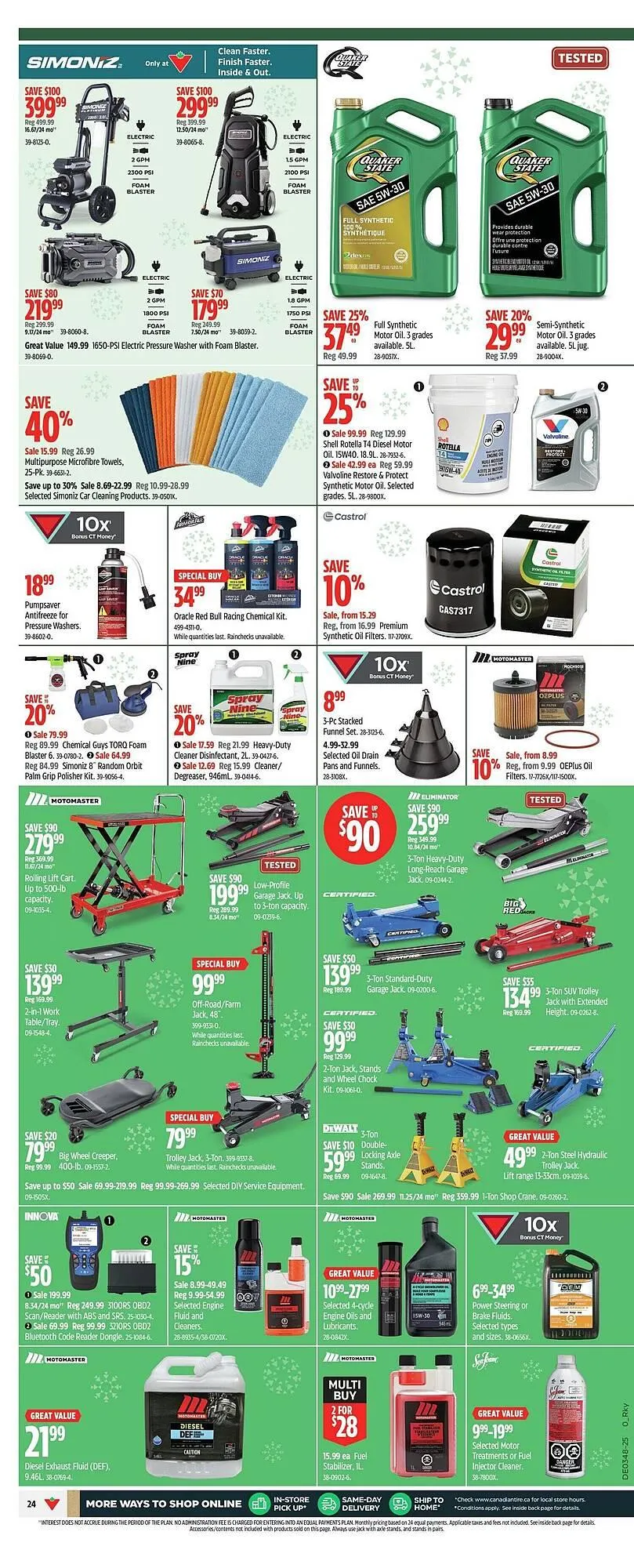 Canadian Tire flyer from November 20 to November 28 2025 - flyer page 31