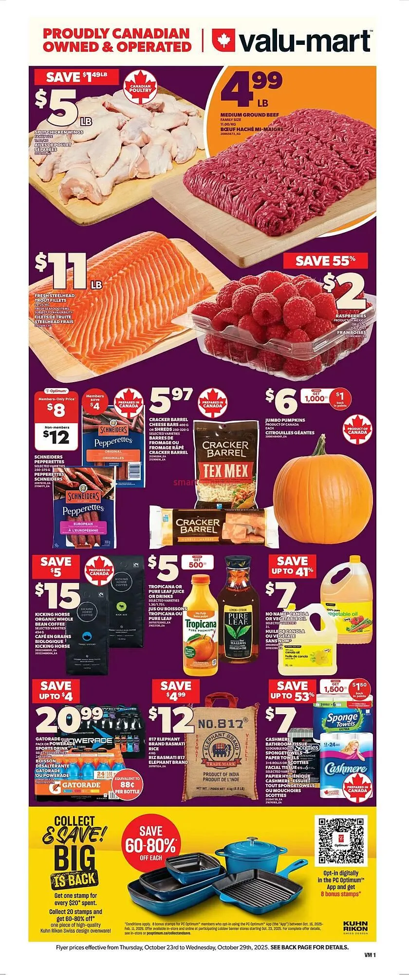 Valu-mart flyer from October 23 to October 29 2025 - flyer page 3
