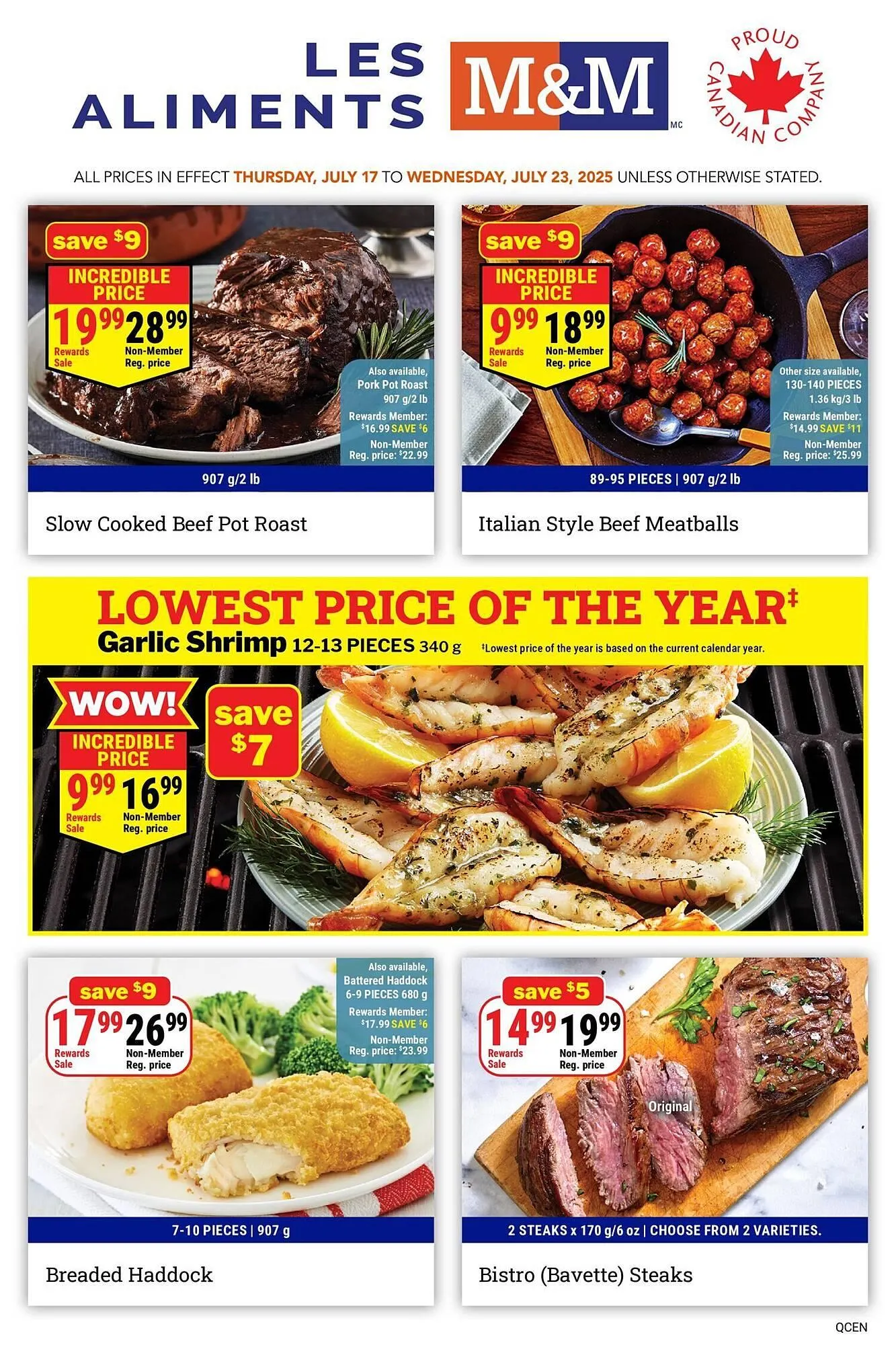 M & M Food Market flyer - 1