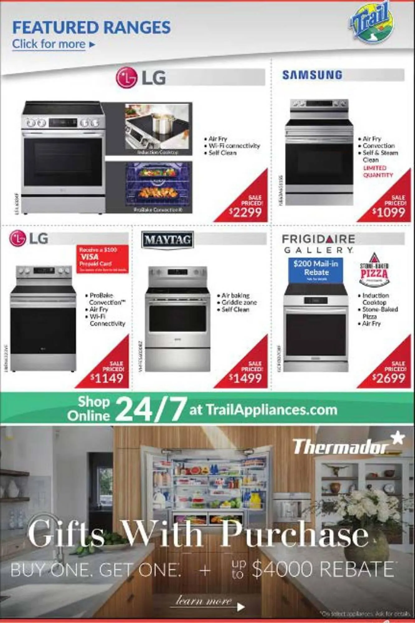 Trail Appliances flyer from September 11 to September 17 2025 - flyer page 3
