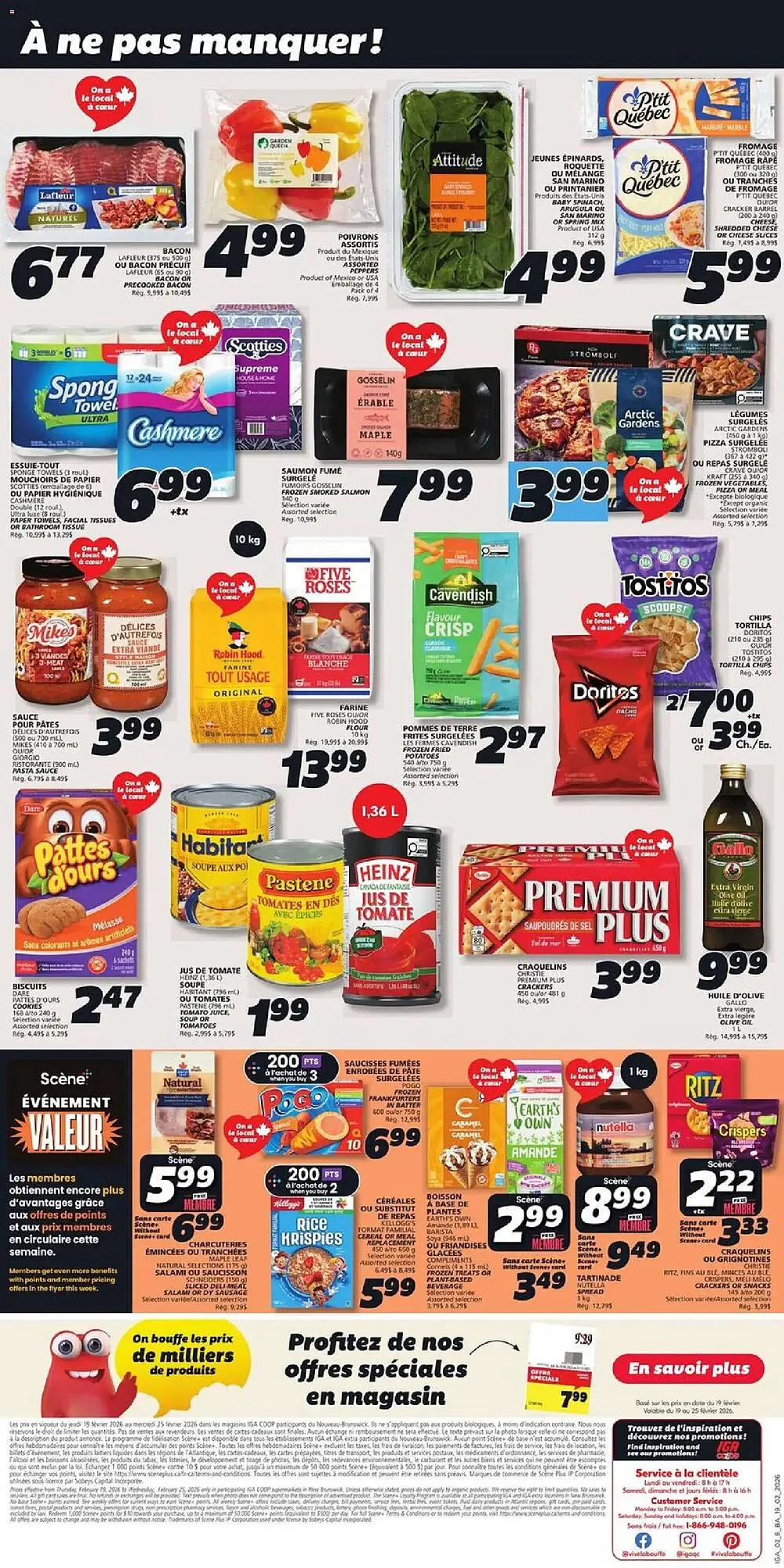 IGA flyer from February 19 to February 25 2026 - flyer page 2