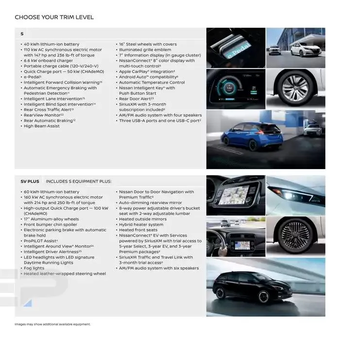 Nissan Leaf 2025 from February 25 to February 25 2026 - flyer page 12